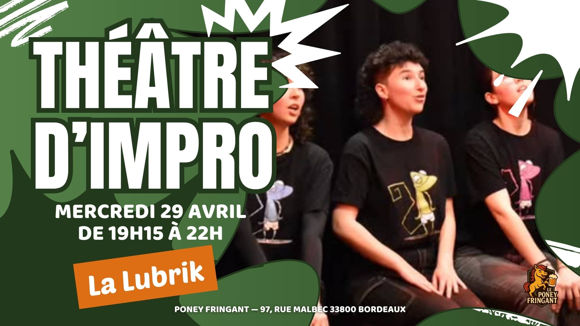 Théâtre d'impro avec La Lubrik