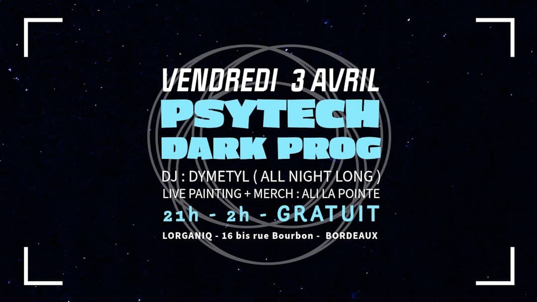 DYMETYL (PSYTECH/DARK PROG) & ALI LA POINTE (LIVE PAINTING)