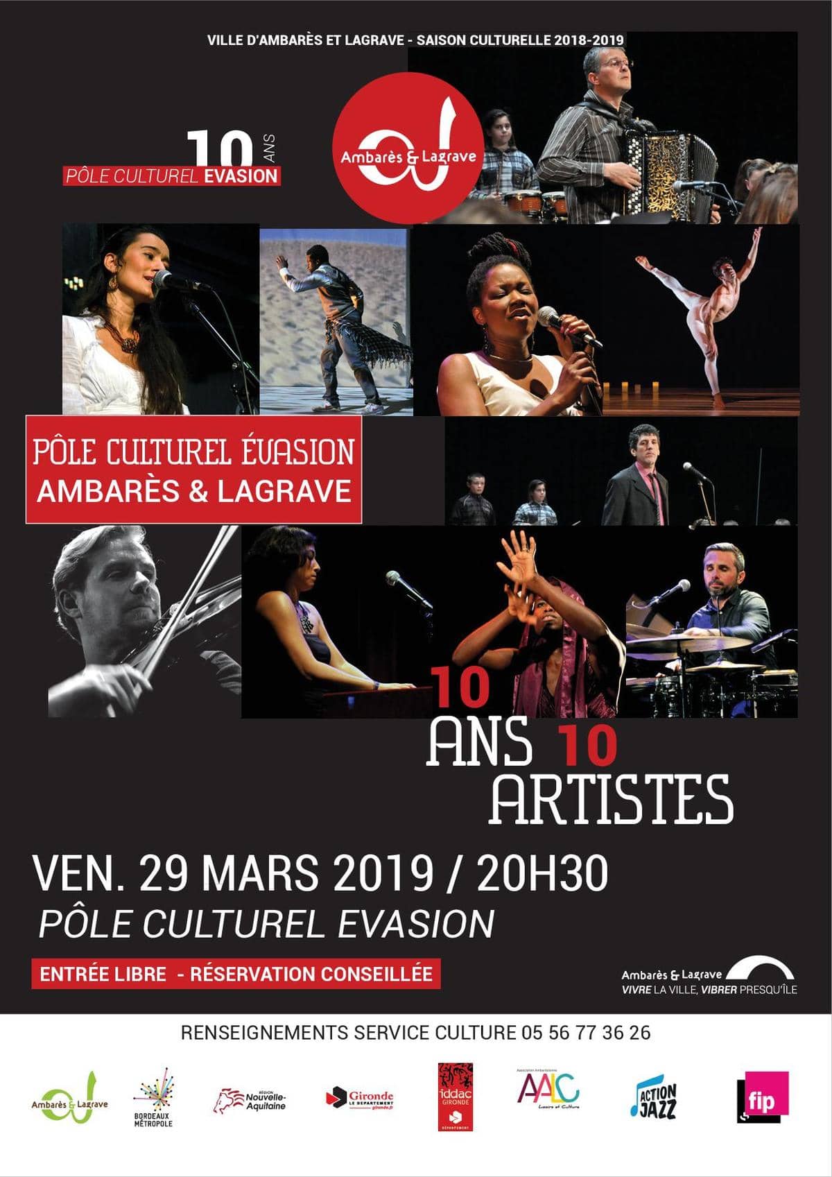 10 ans / 10 artistes