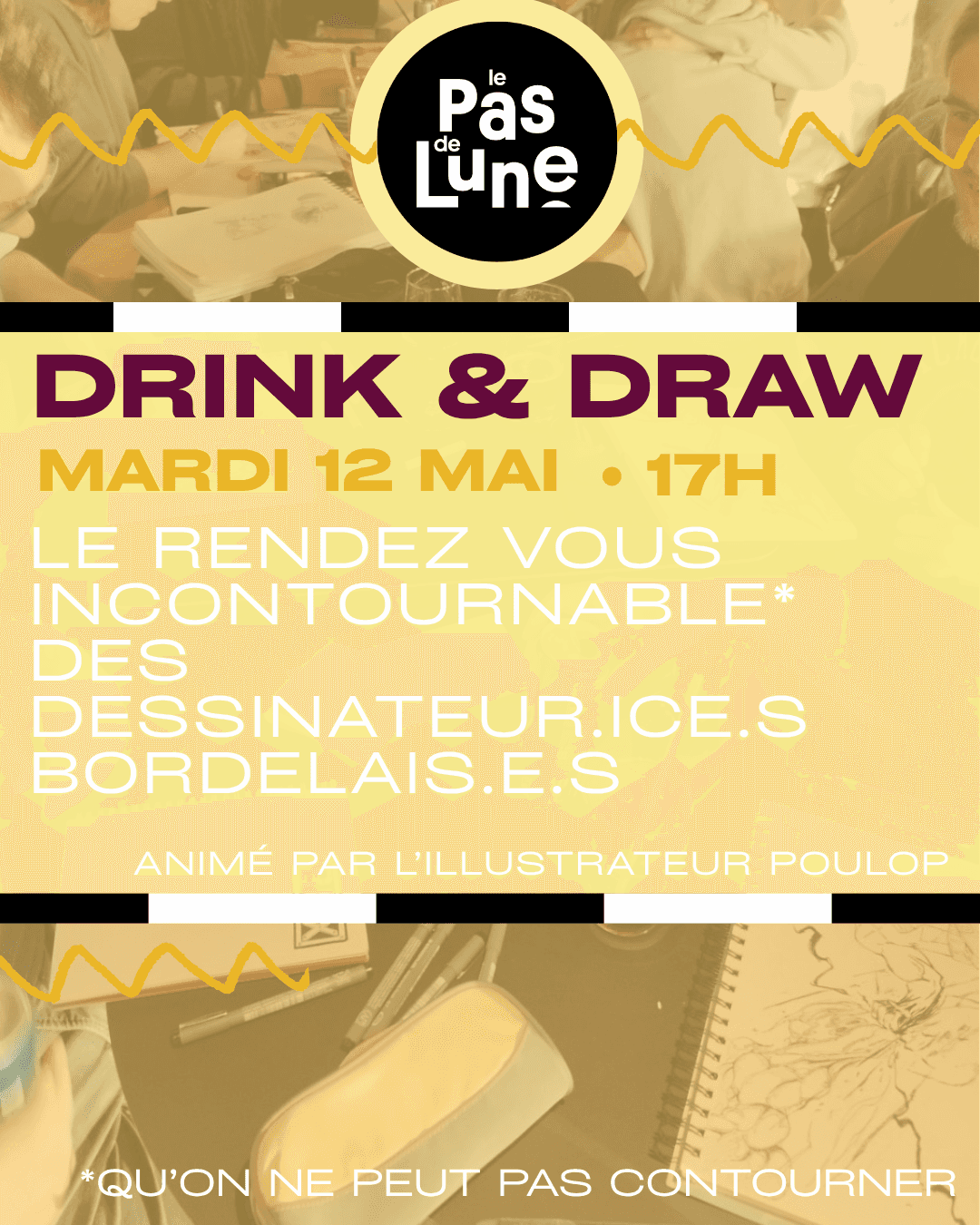 DRINK & DRAW