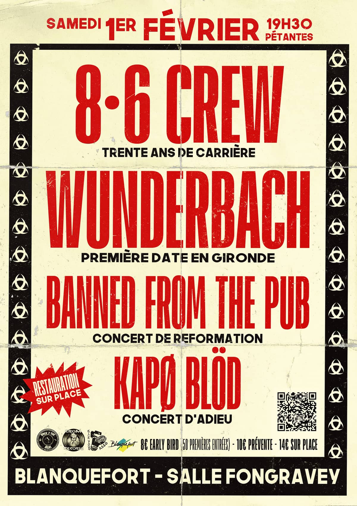 8.6 Crew / 30ans de carrière
