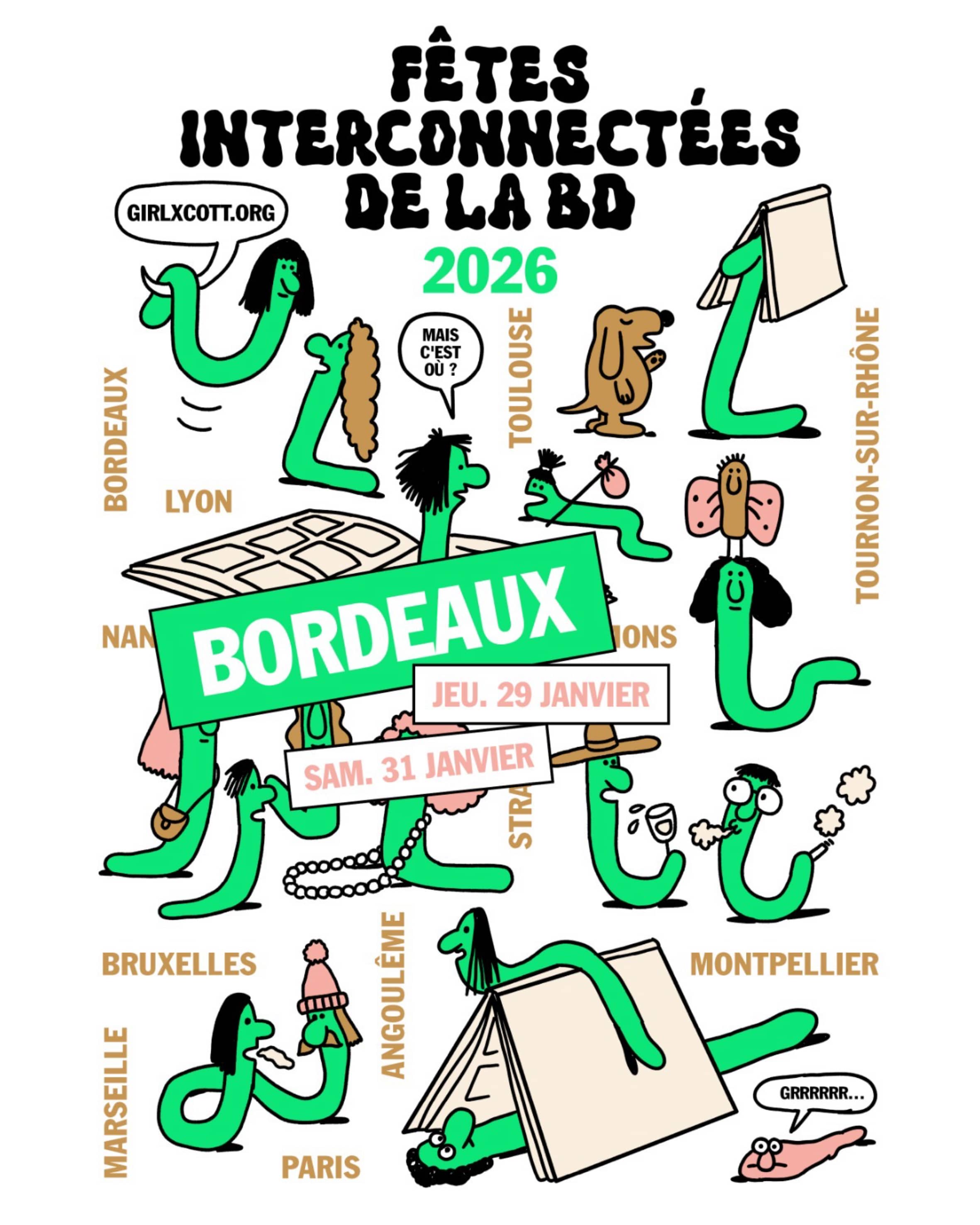 Fête interconnectée de la BD : exposition Laureline Mattiussi