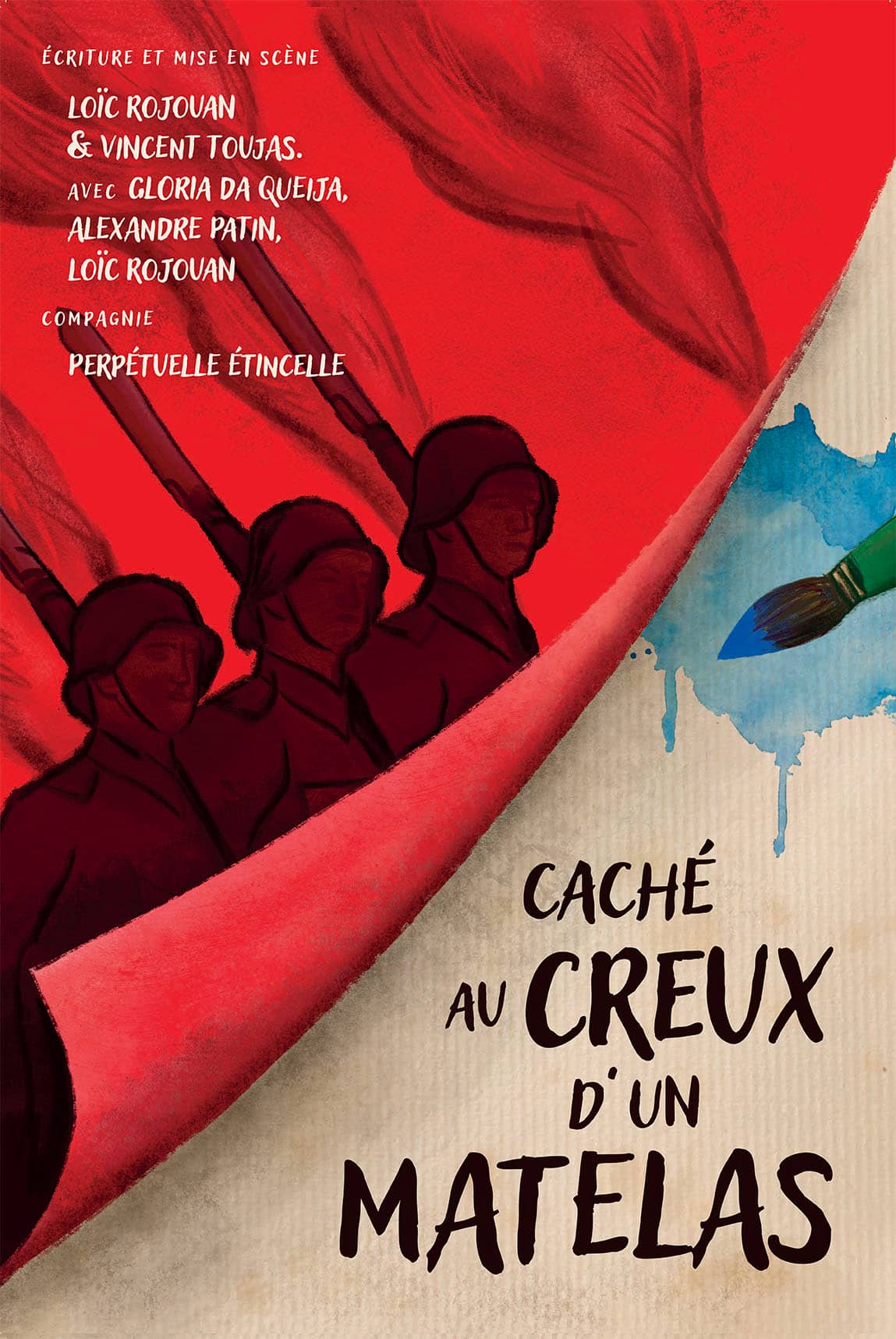 Cache au Creux d'un Matelas