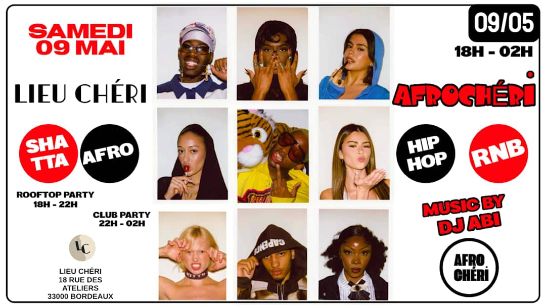 AFROCHÉRI #4 BORDEAUX / AFRO SHATTA RNB