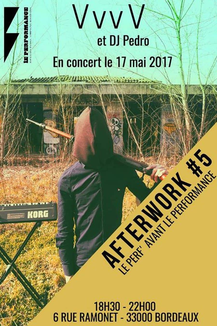 Afterwork #5 : avec VVVV + DJ Pedro