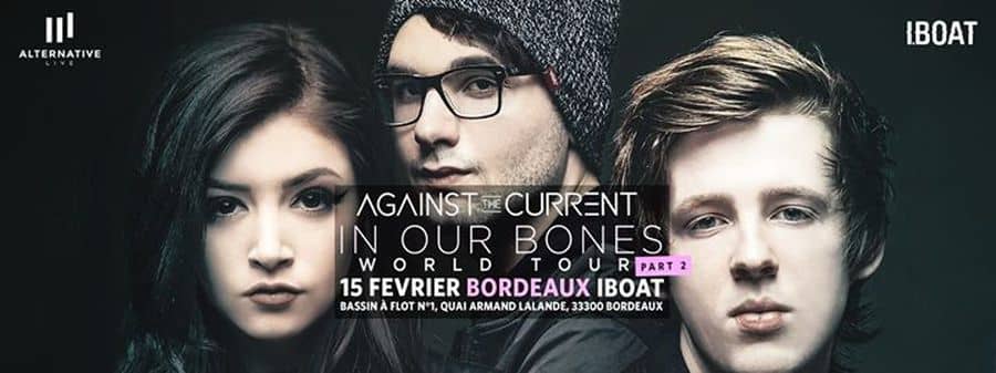 Against The Current + invité
