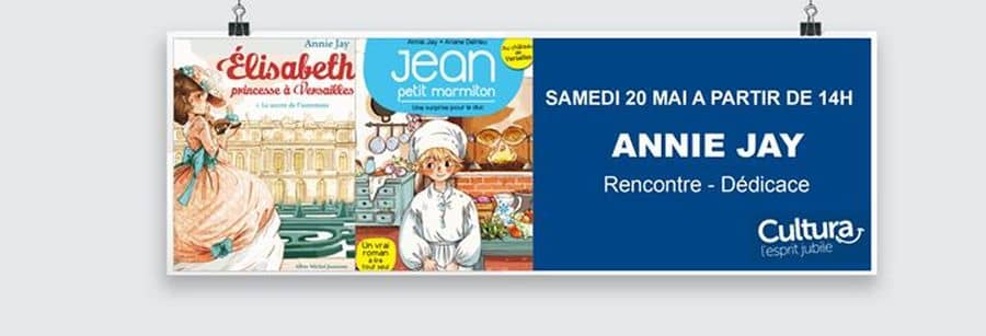 Annie Jay en dédicace