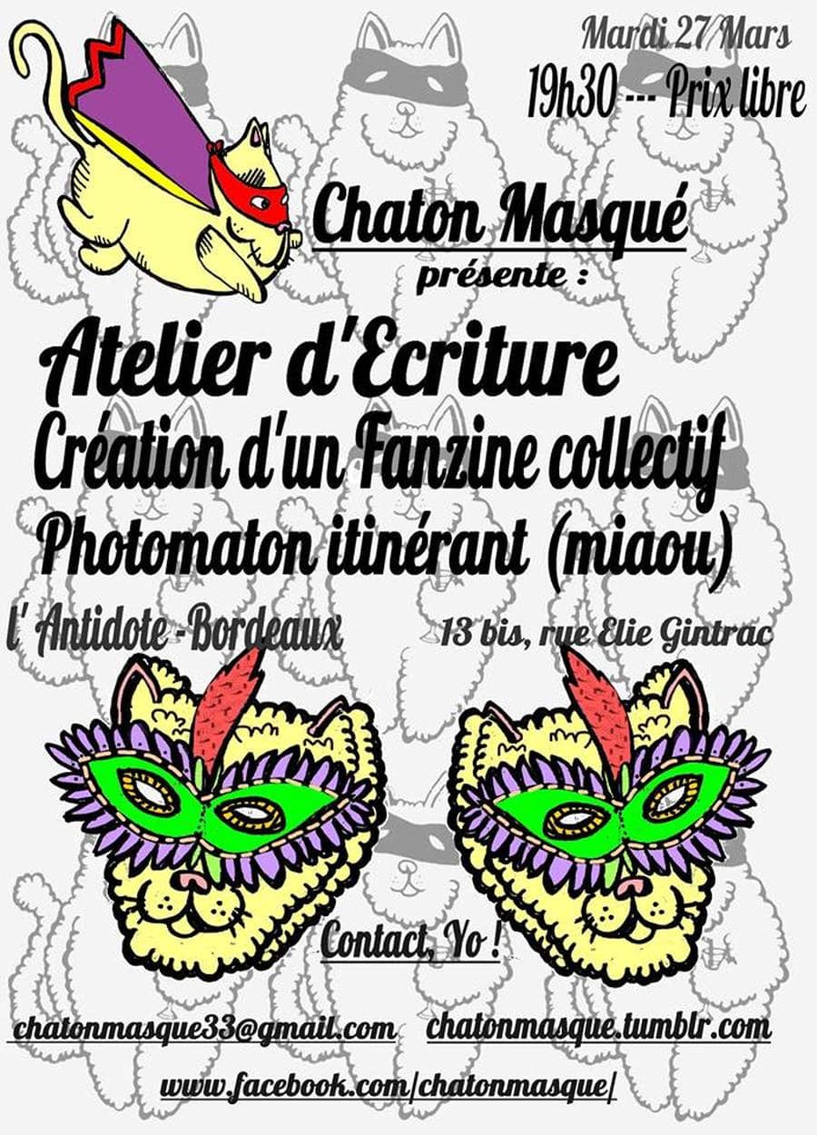 Ateliers écriture, dessin & photo
