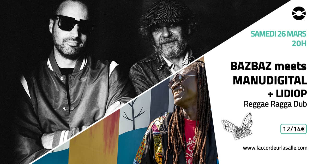 Bazbaz meets Manudigital + Lidiop