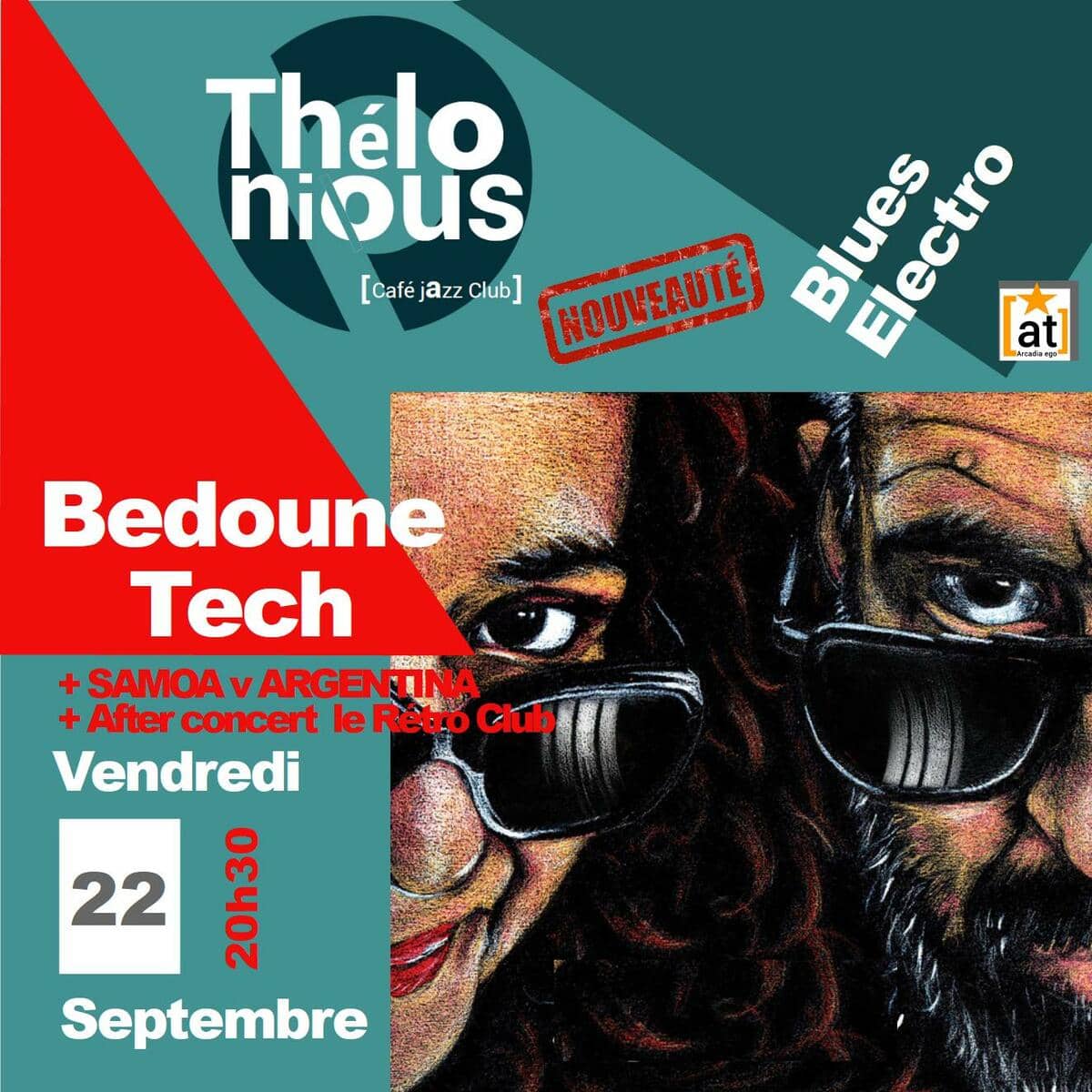 Bedoune Tech + rugby + after concert