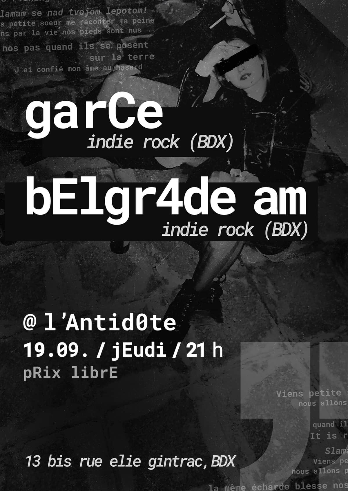 Belgrade A.M. + Garce