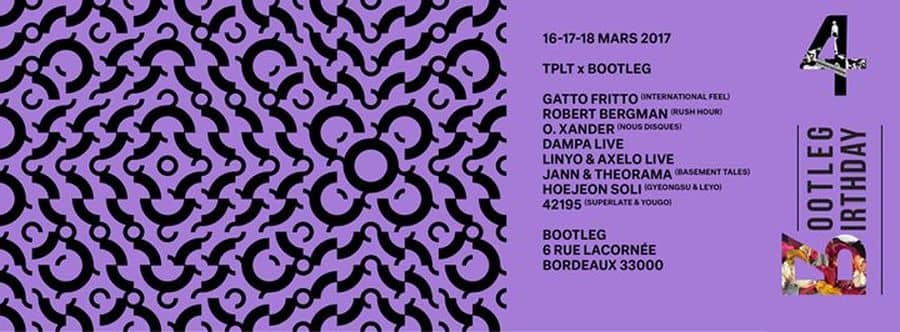 BOOTLEG's 4th Birthday x TPLT