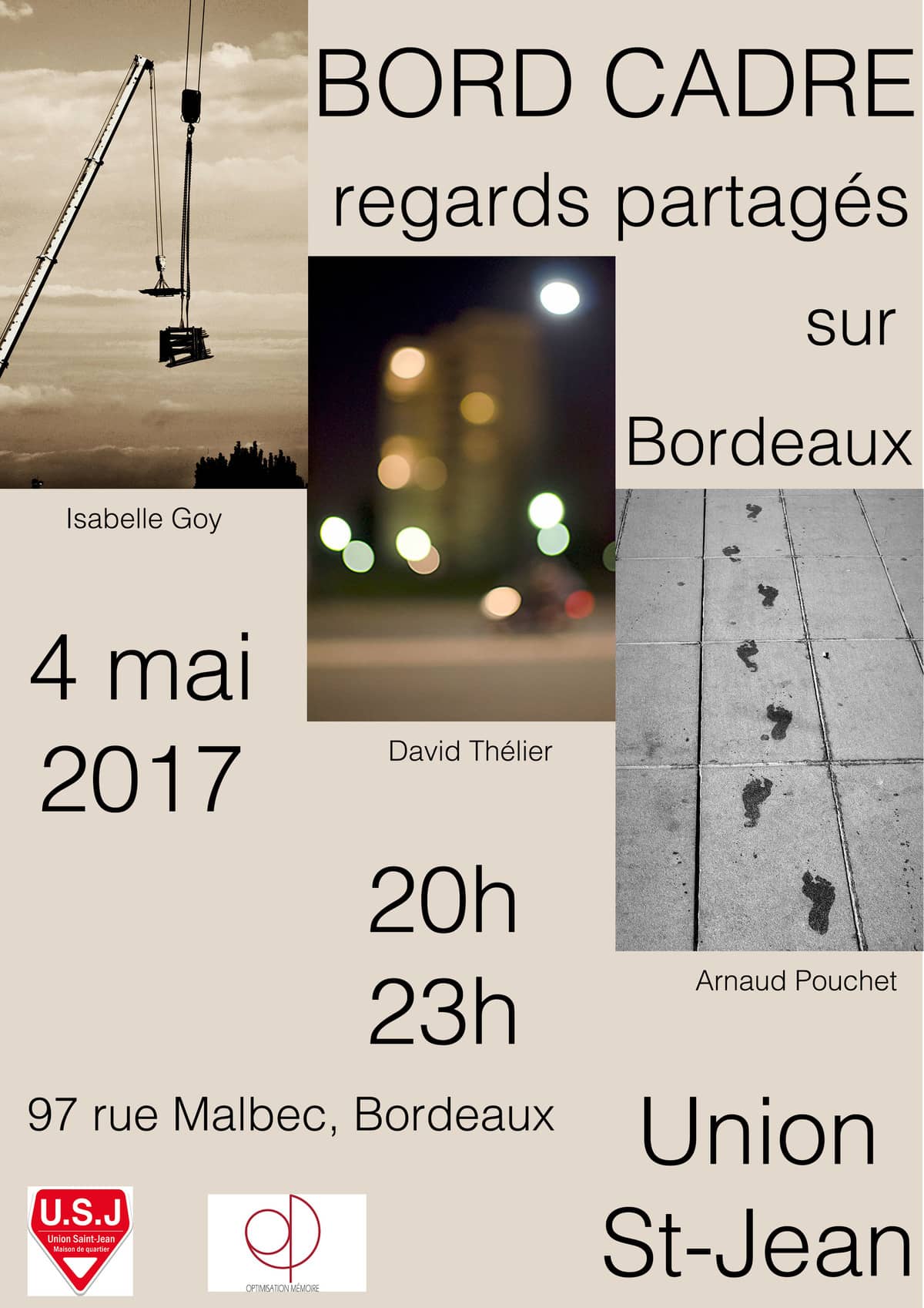 Bord cadre, expo éphémère