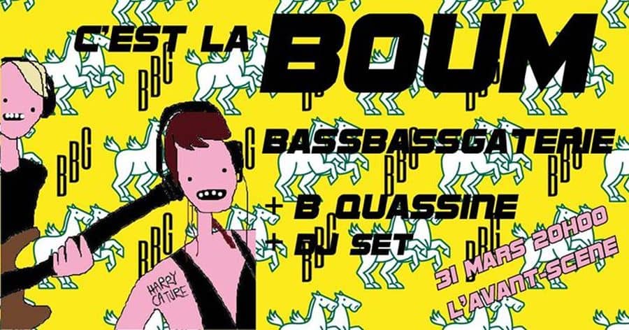 Boum de release Bassbassgâterie