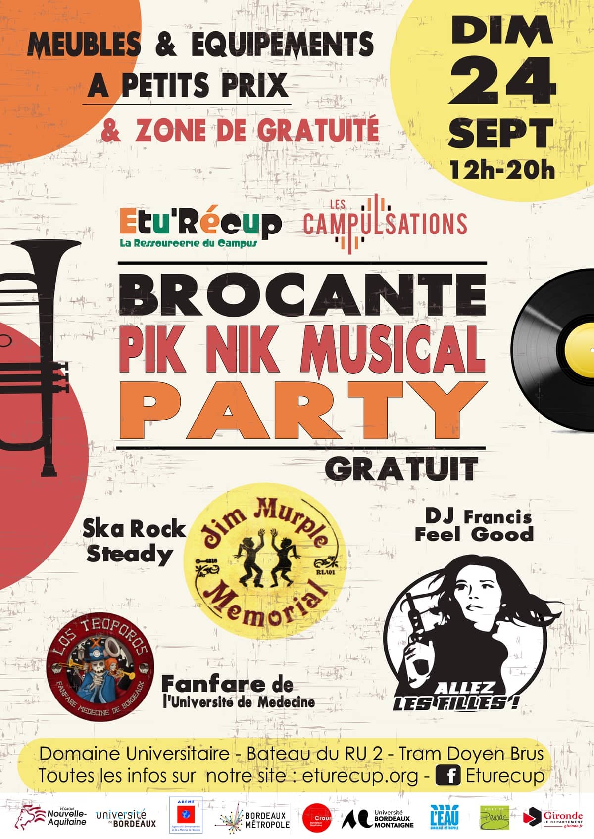 Brocante Pik Nik Musical Party