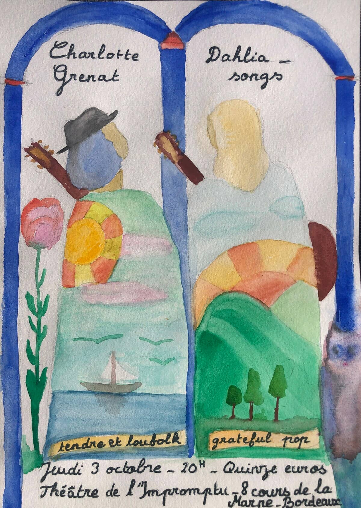 Charlotte Grenat / Dahlia_songs