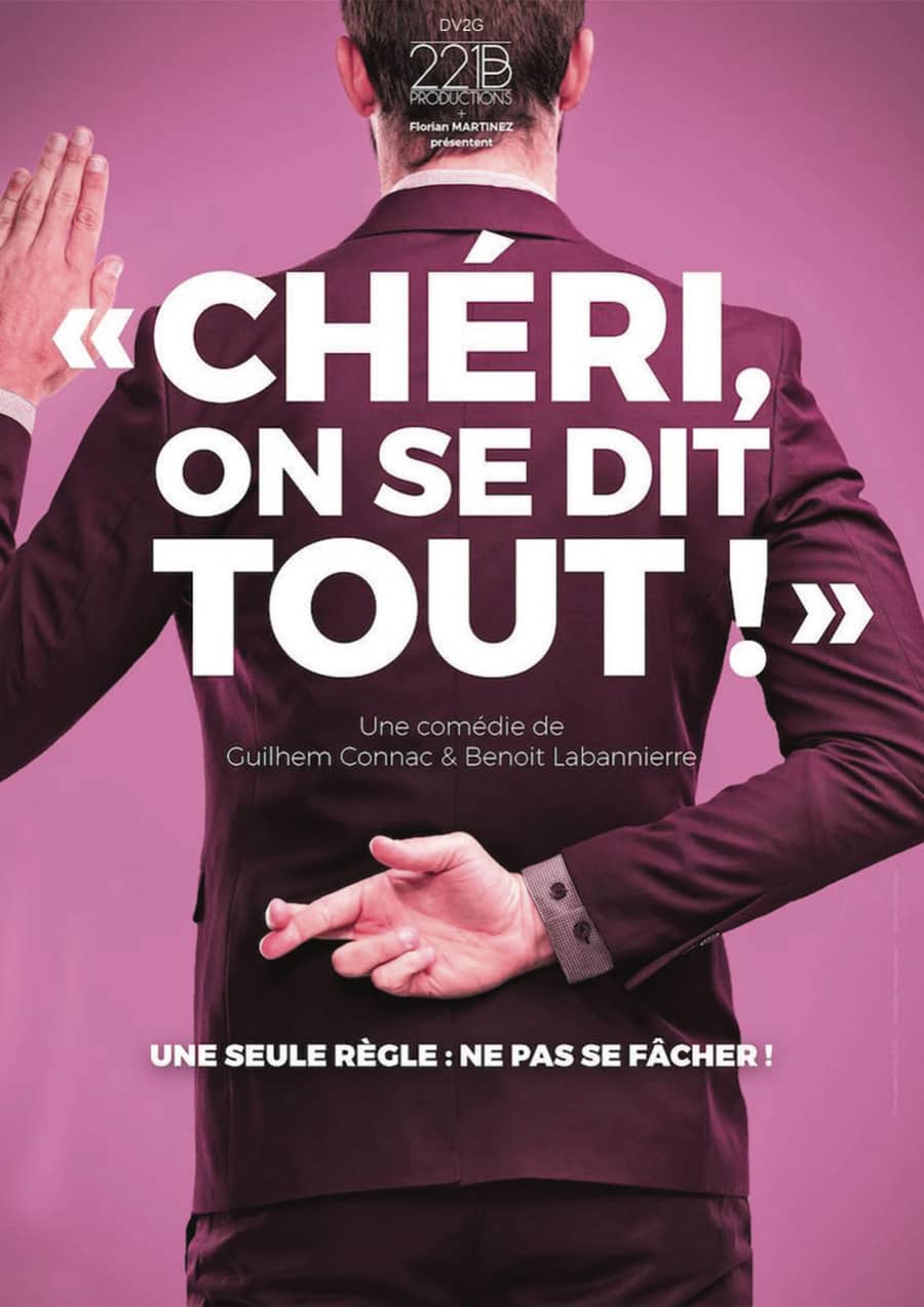 CHERI, ON SE DIT TOUT !