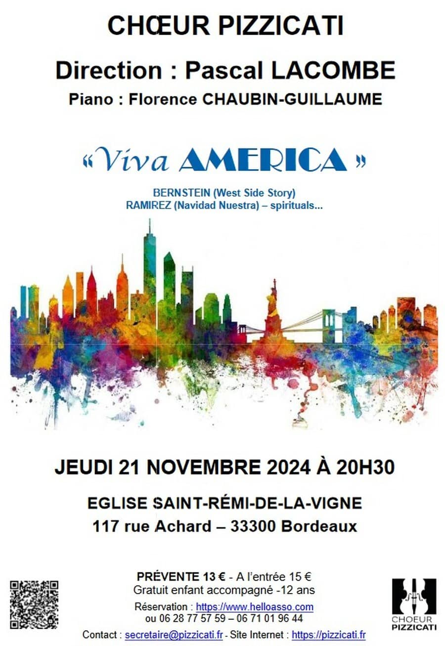 CHOEUR PIZZICATI / VIVA  AMERICA