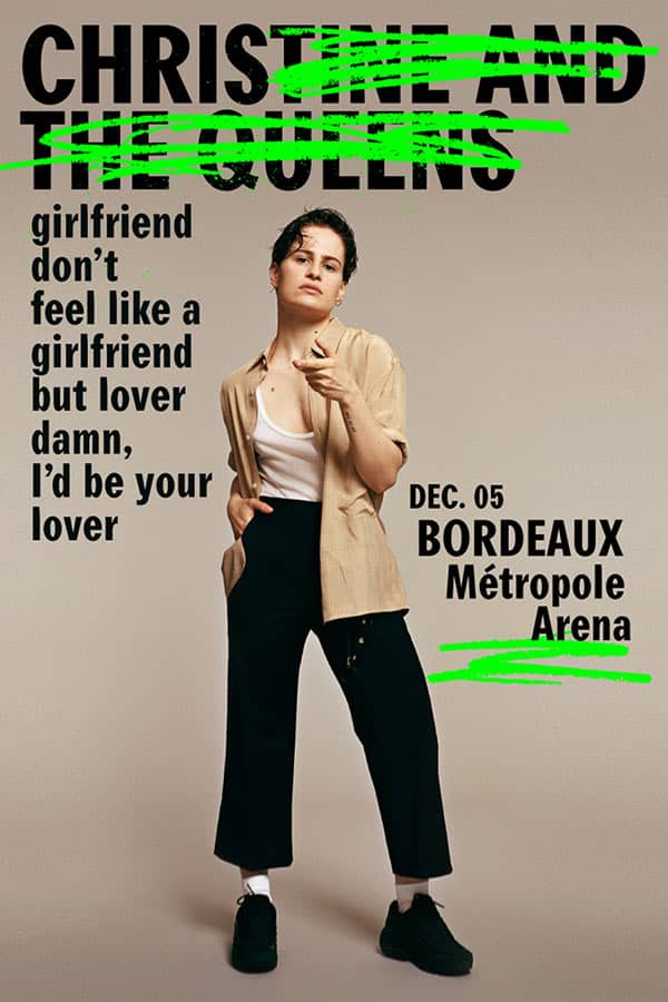 CHRISTINE AND THE QUEENS + Première partie