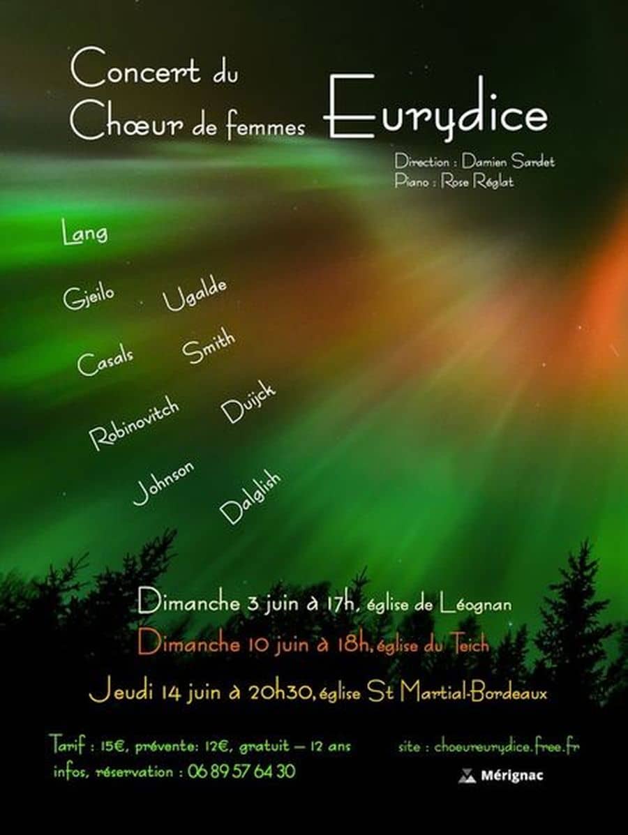 Chœur de femmes Eurydice