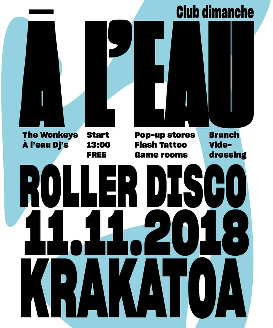 CLUB DIMANCHE : ROLLER DISCO #2 AVEC À L’EAU