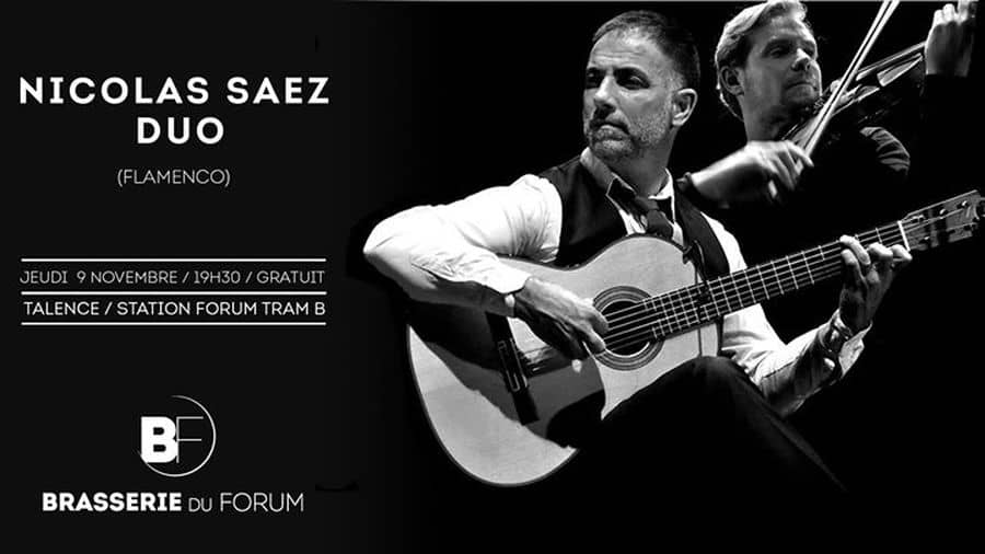 Concert du Forum #3 : avec Nicolas Saez Duo