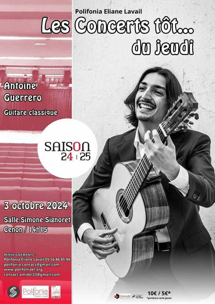 Concert tôt... la guitare classique