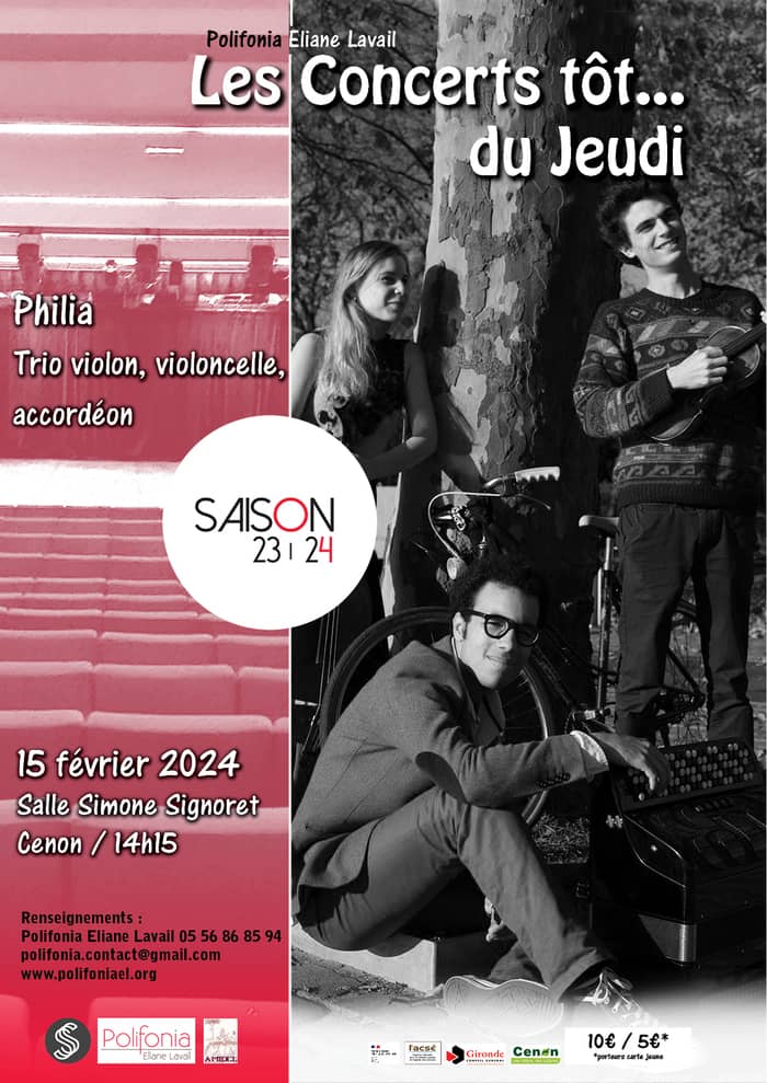 Concert-tôt : Philia