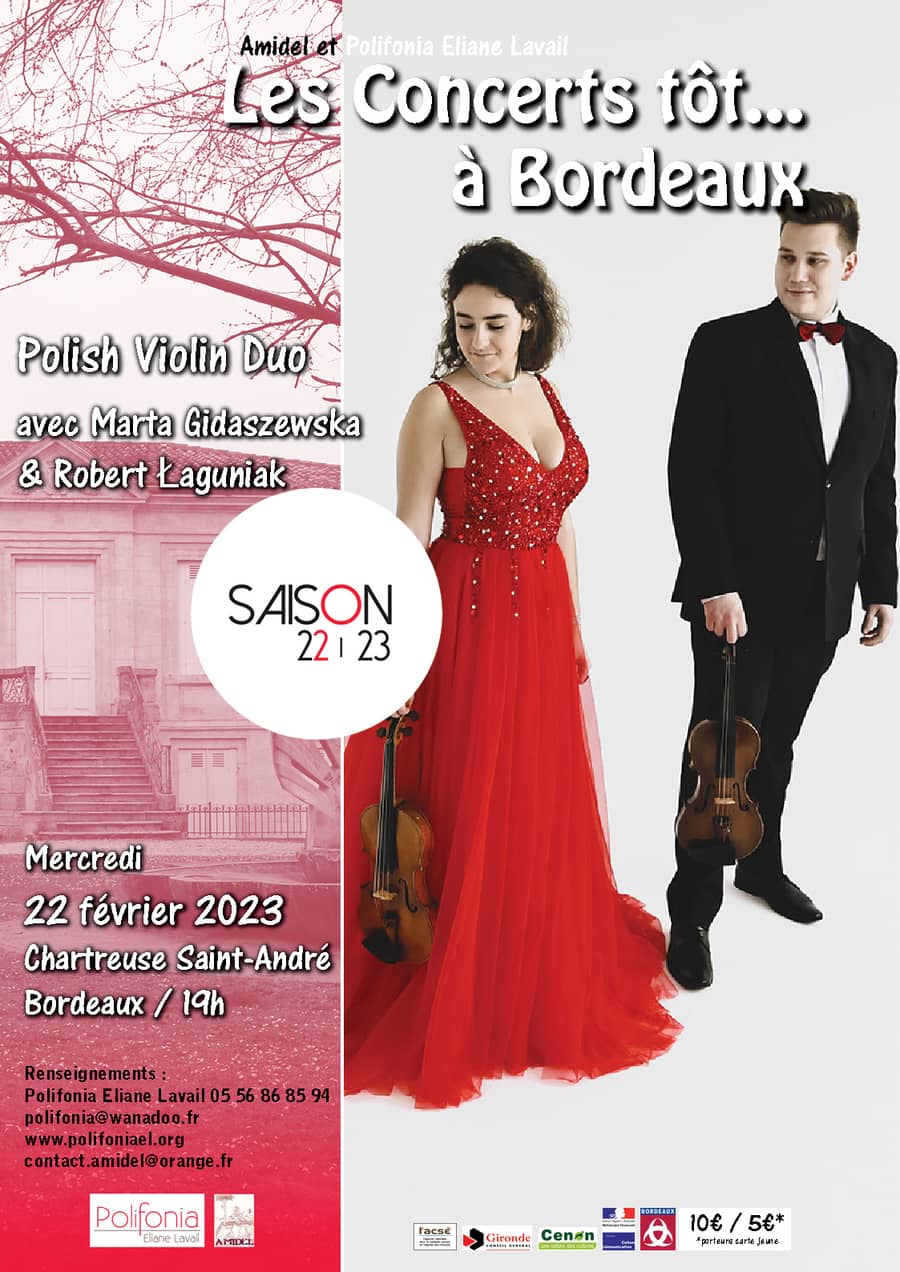 Concert tôt... Polish Violin Duo