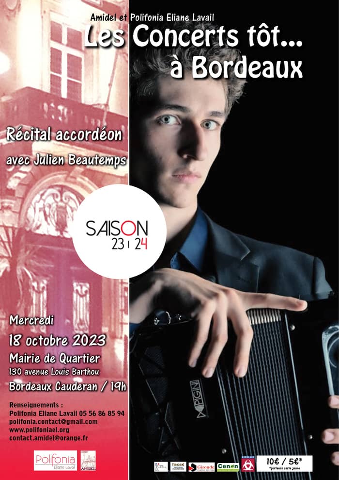 Concert tôt... récital accordéon