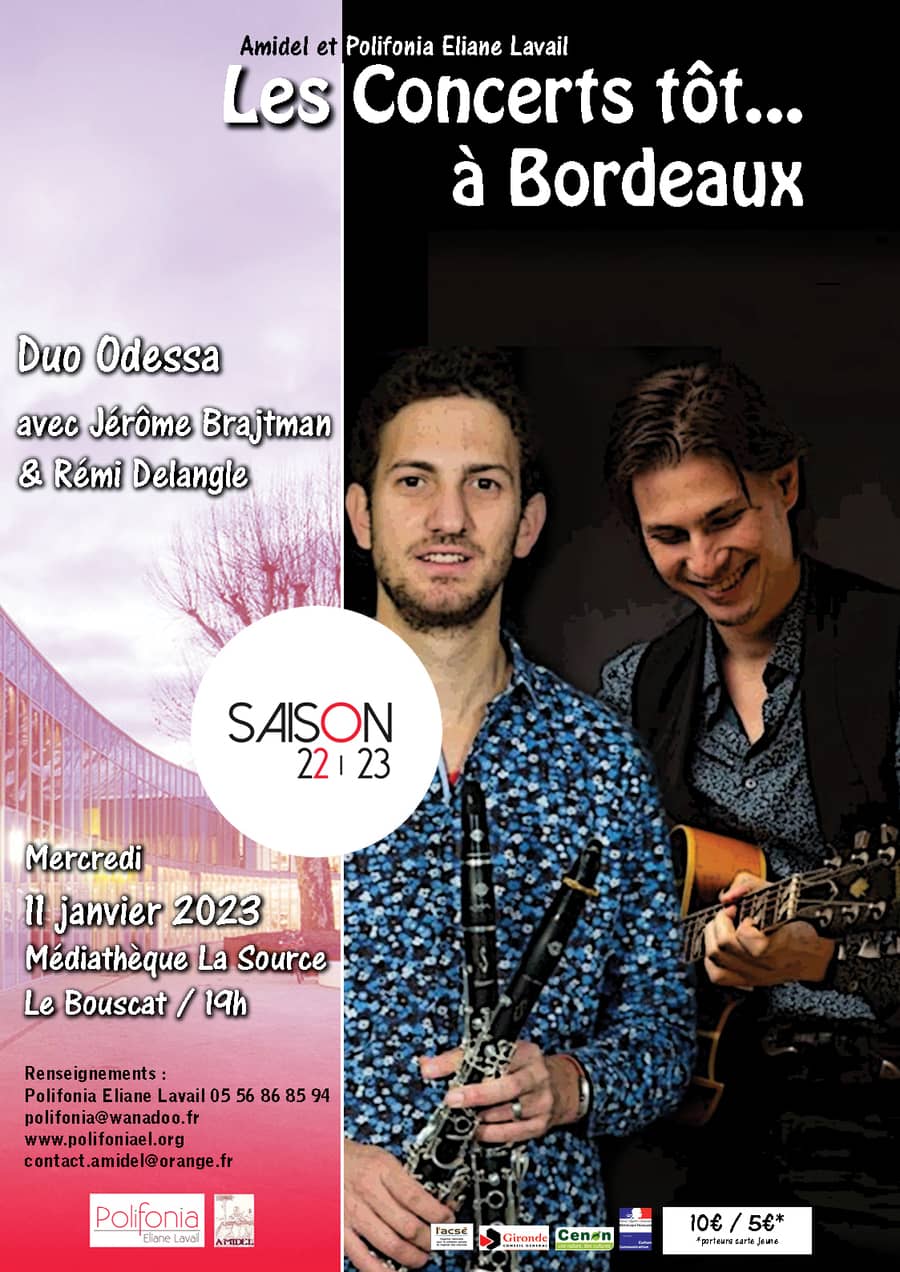 Concert tôt...duo Odessa