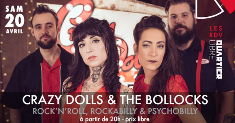 Crazy Dolls & the Bollocks + Toums Dj Set