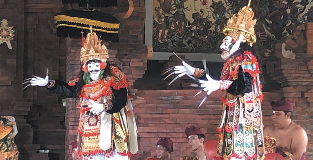Danse et ballet masqué de Bali