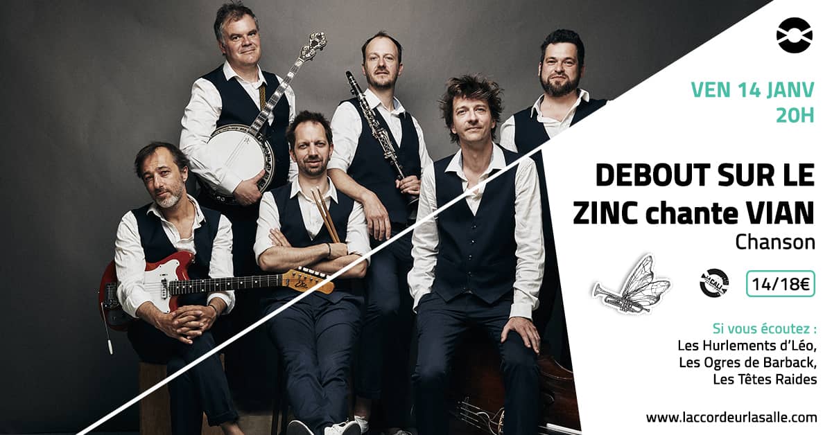 Debout sur le Zinc chante Vian