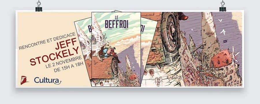 Dédicace BD - Jeff Stockely pour ''Le Beffroi''