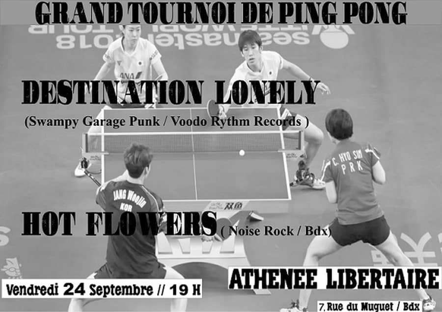 Destination Lonely + Hot Flowers
