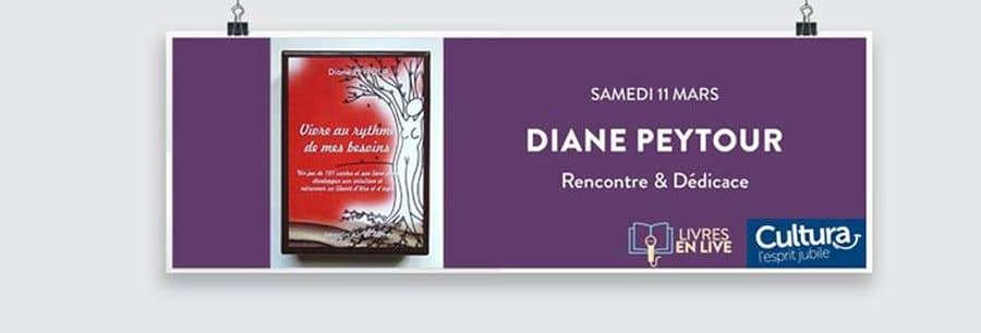 Diane Peytour en dédicace
