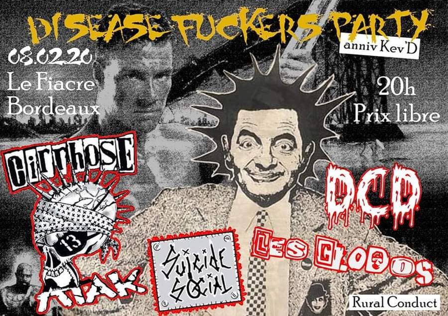DISEASE FUCKERS PARTY