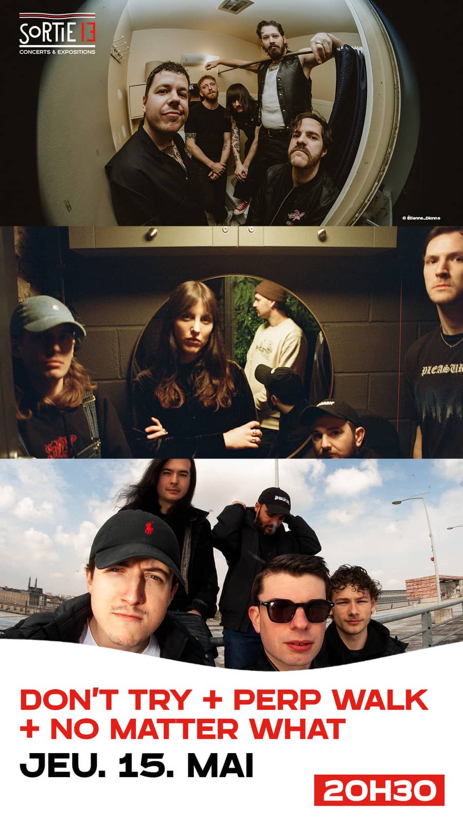 Don't Try + Perp Walk + No Matter What