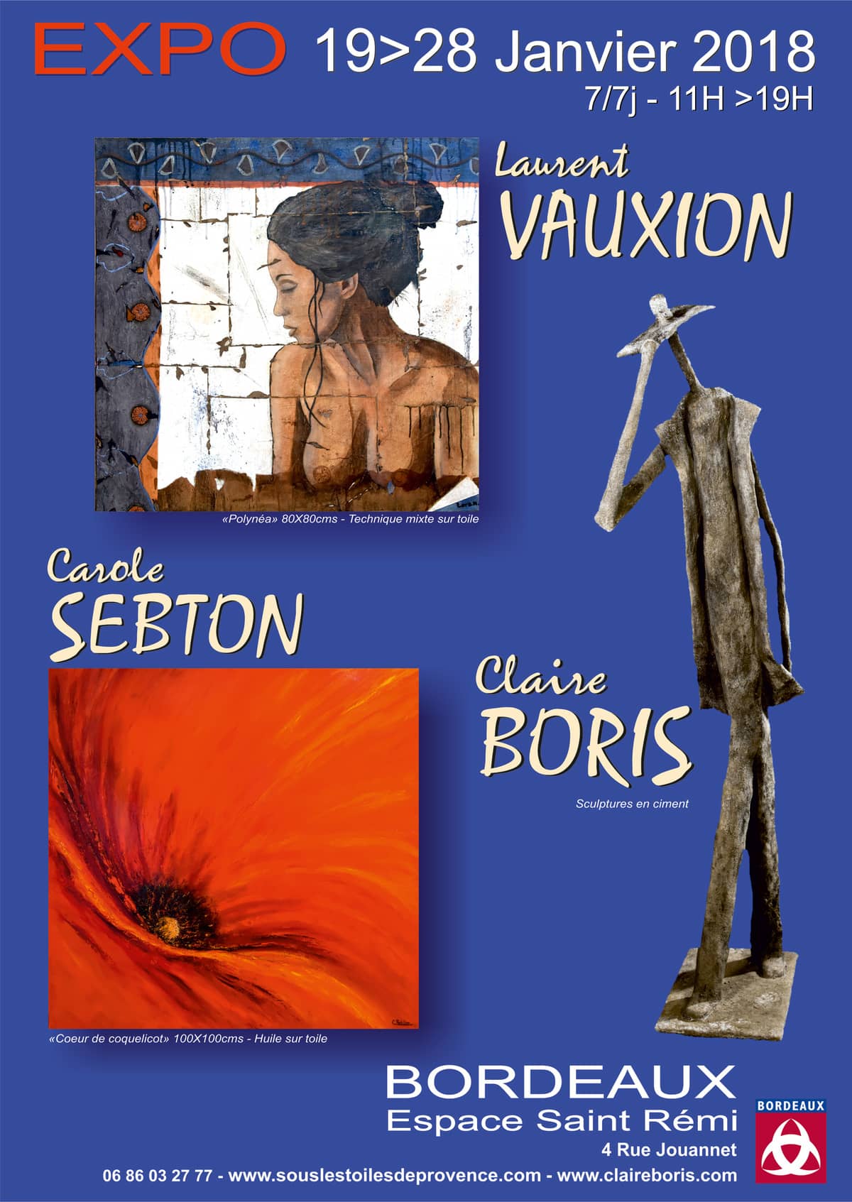Exposition en trio