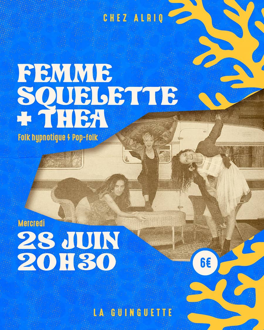Femme Squelette + Théa