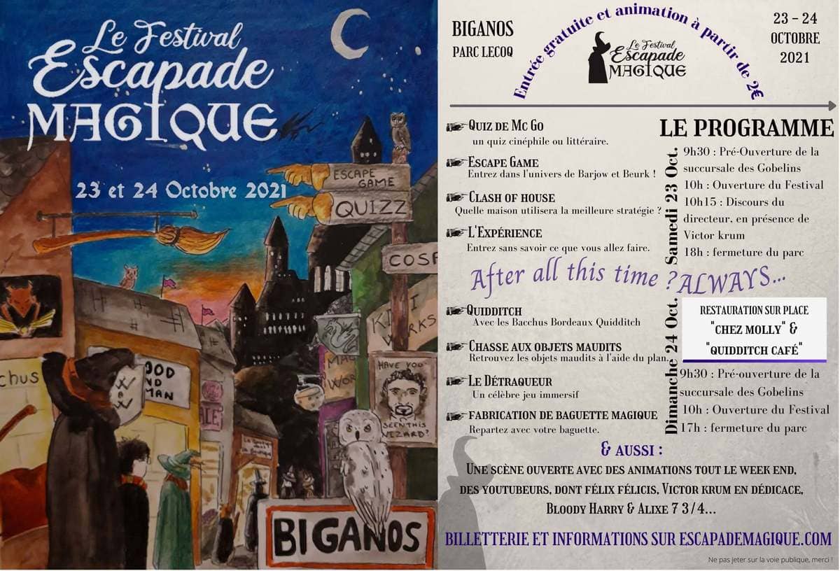 Festival Escapade Magique 2021