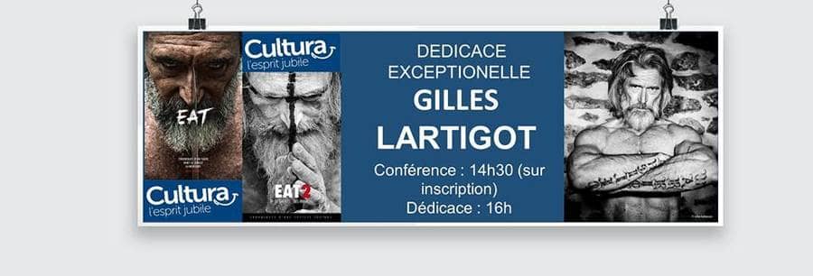 Gilles Lartigot : conférence & dédicaces
