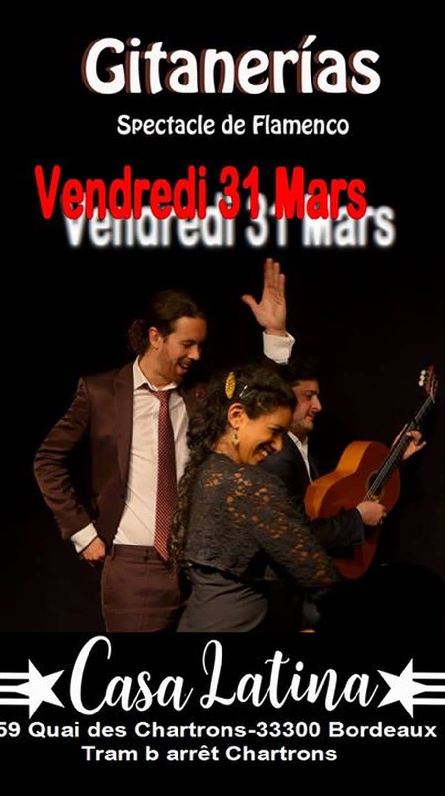 Gitanerias, show flamenco & rumba