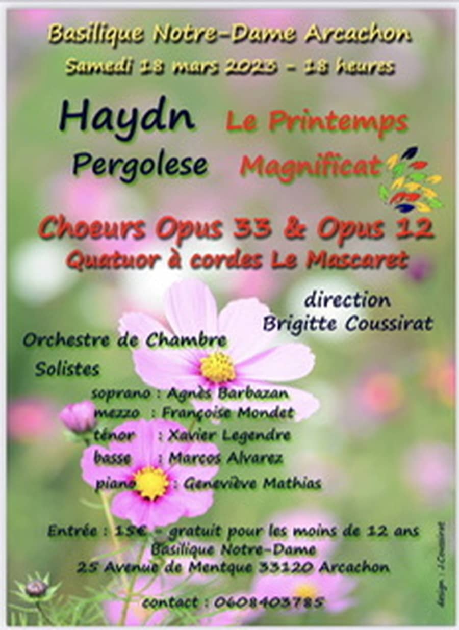 Haydn Le Printemps Pergolese Magnificat