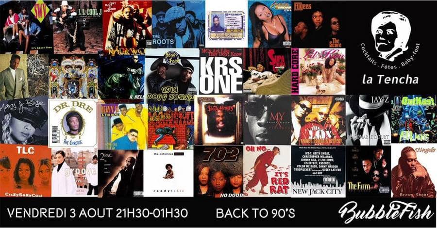Hip Hop années 90 avec BubbleFish