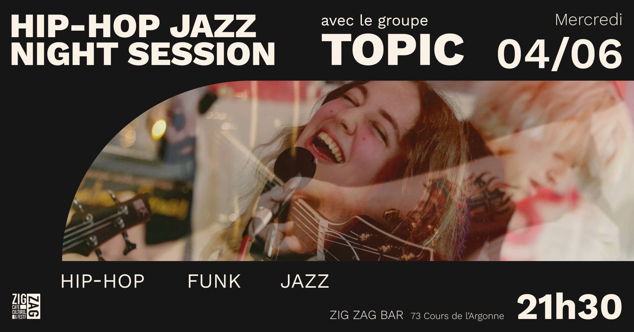 HIP HOP JAZZ NIGHT SESSION / avec TOPIC