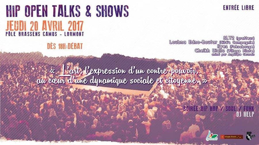 HIP OPEN TALKS and SHOWS