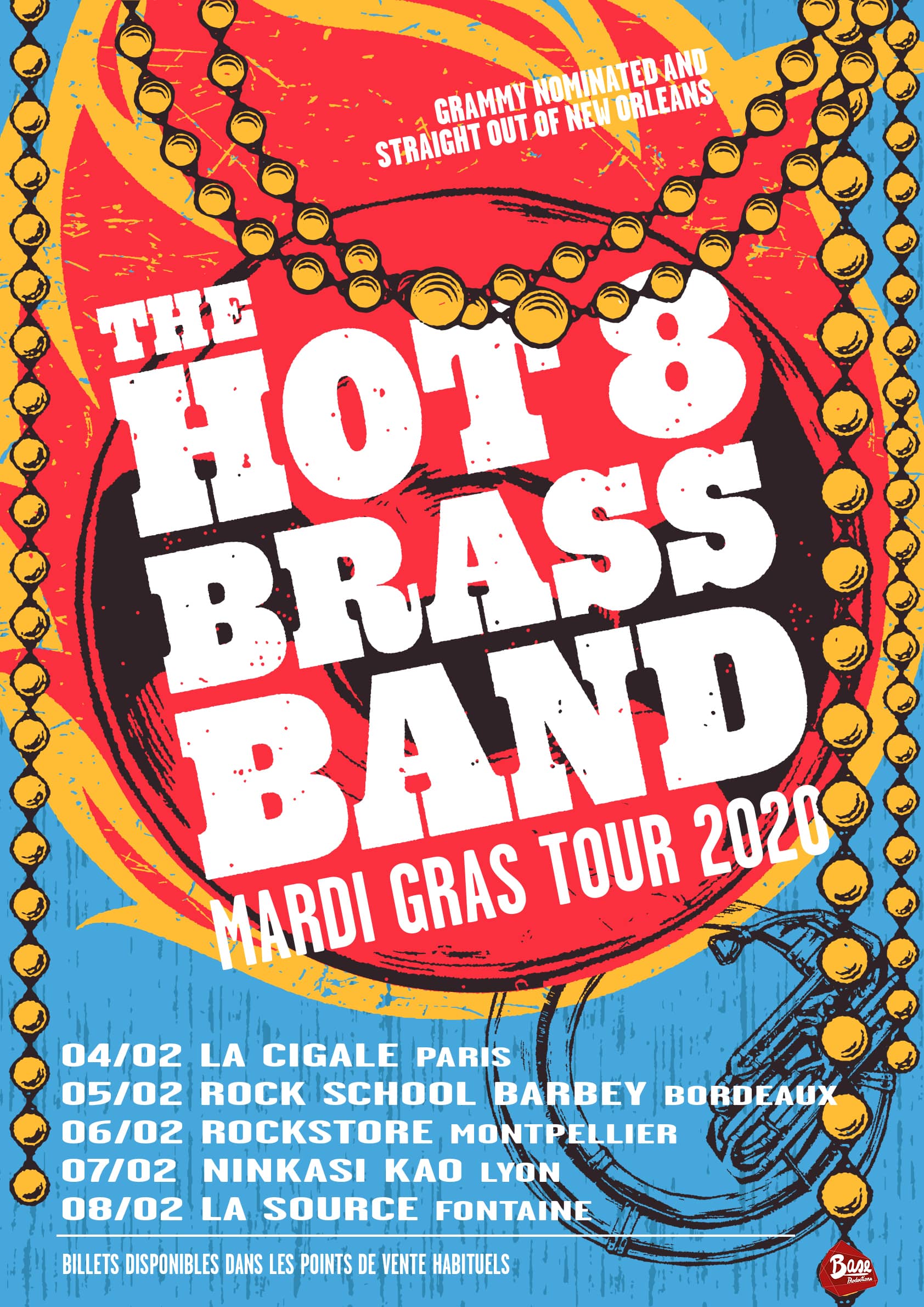 HOT 8 BRASS BAND + LEON NEWARS