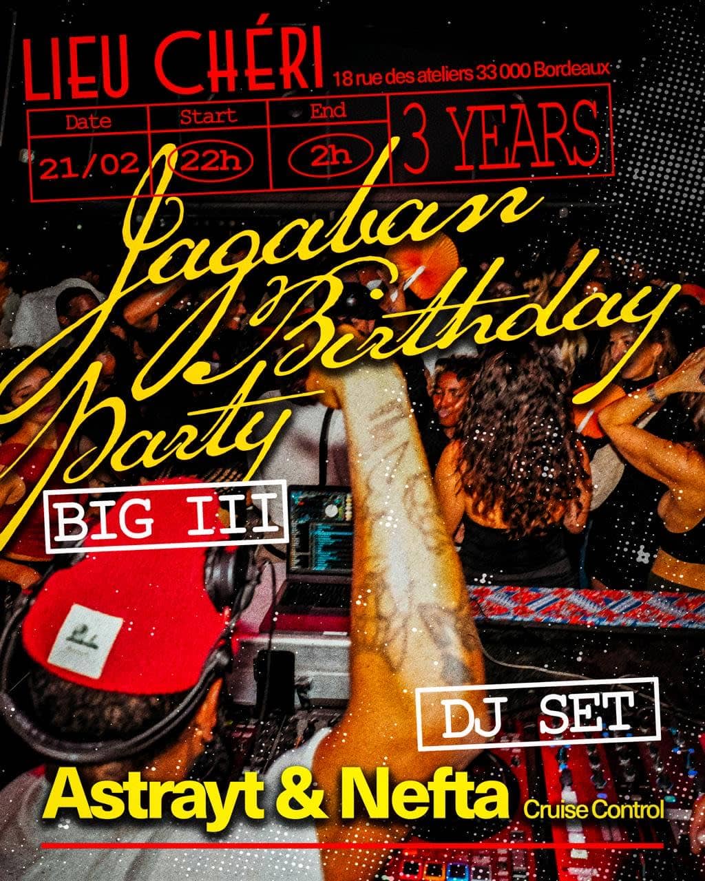Jagaban Party Big 3